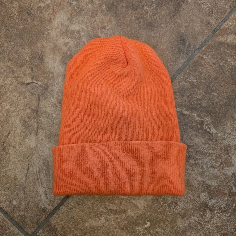 Orange Vibrant | U.S.A. | Solid Beanie